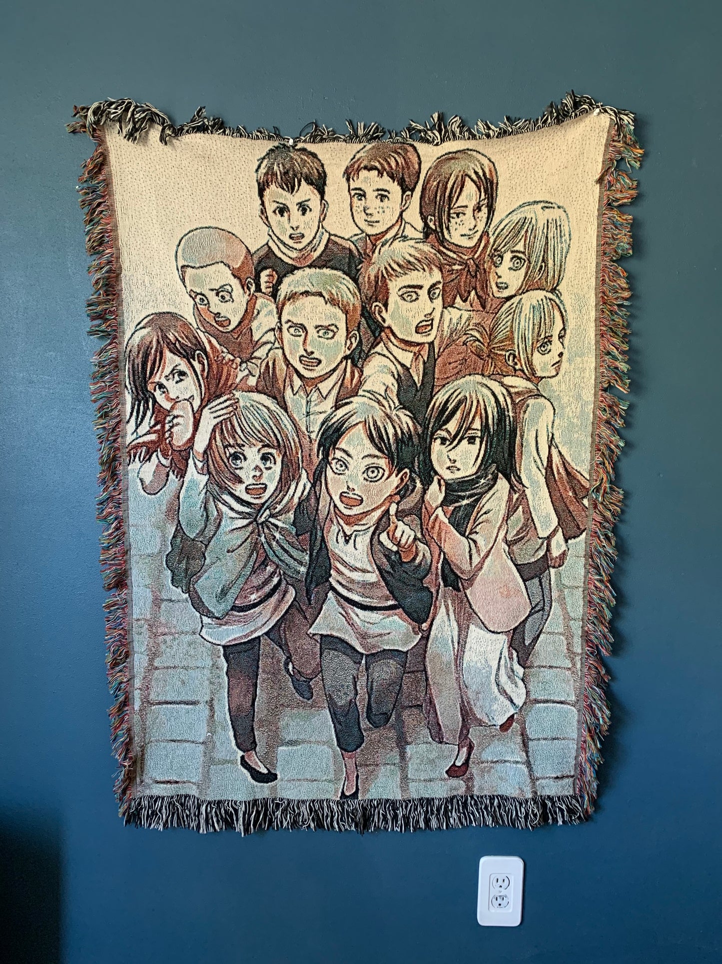 Aot blanket (ships in 1 week)