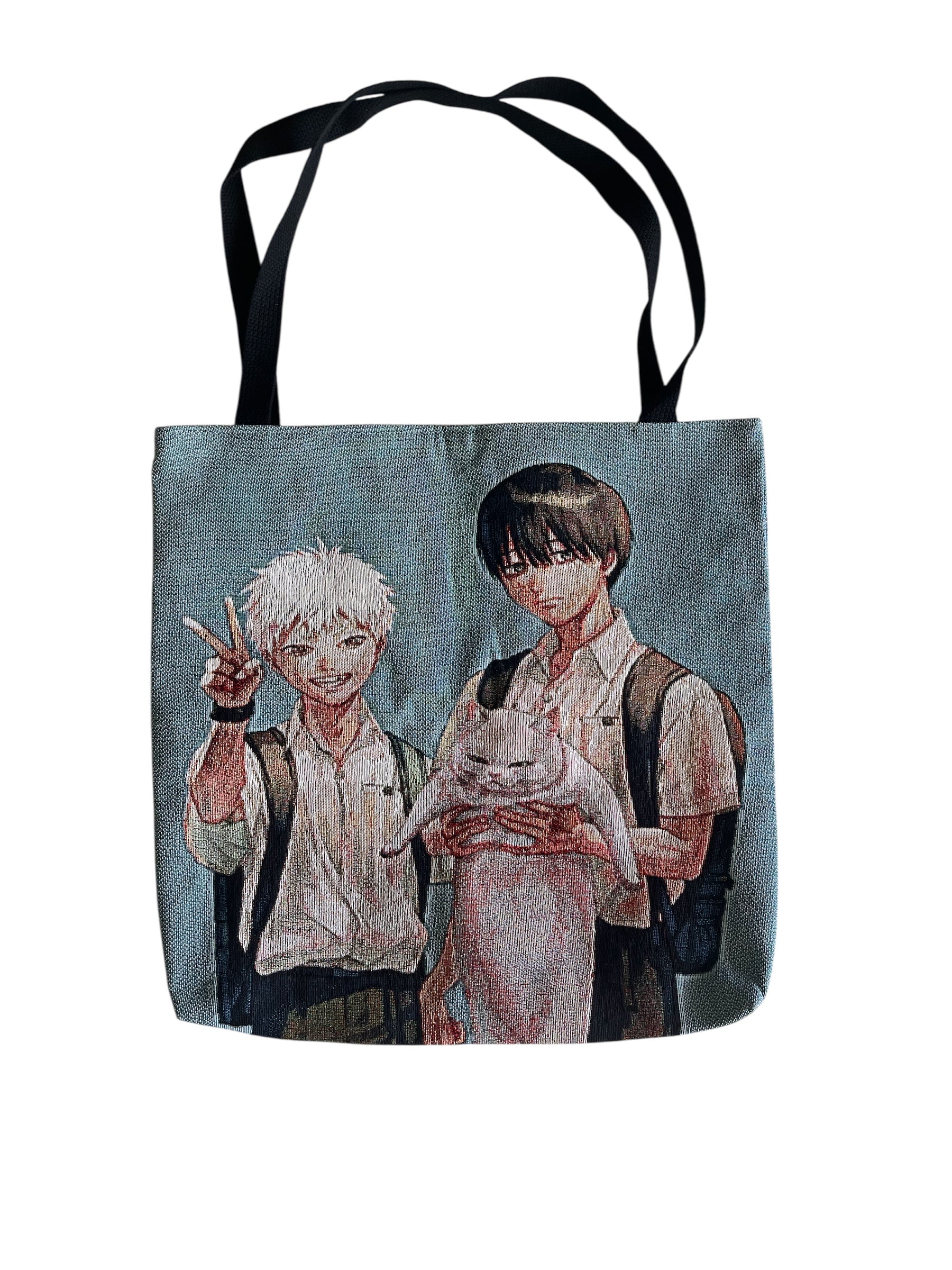 Woven manga totes  (ships in 1-week)