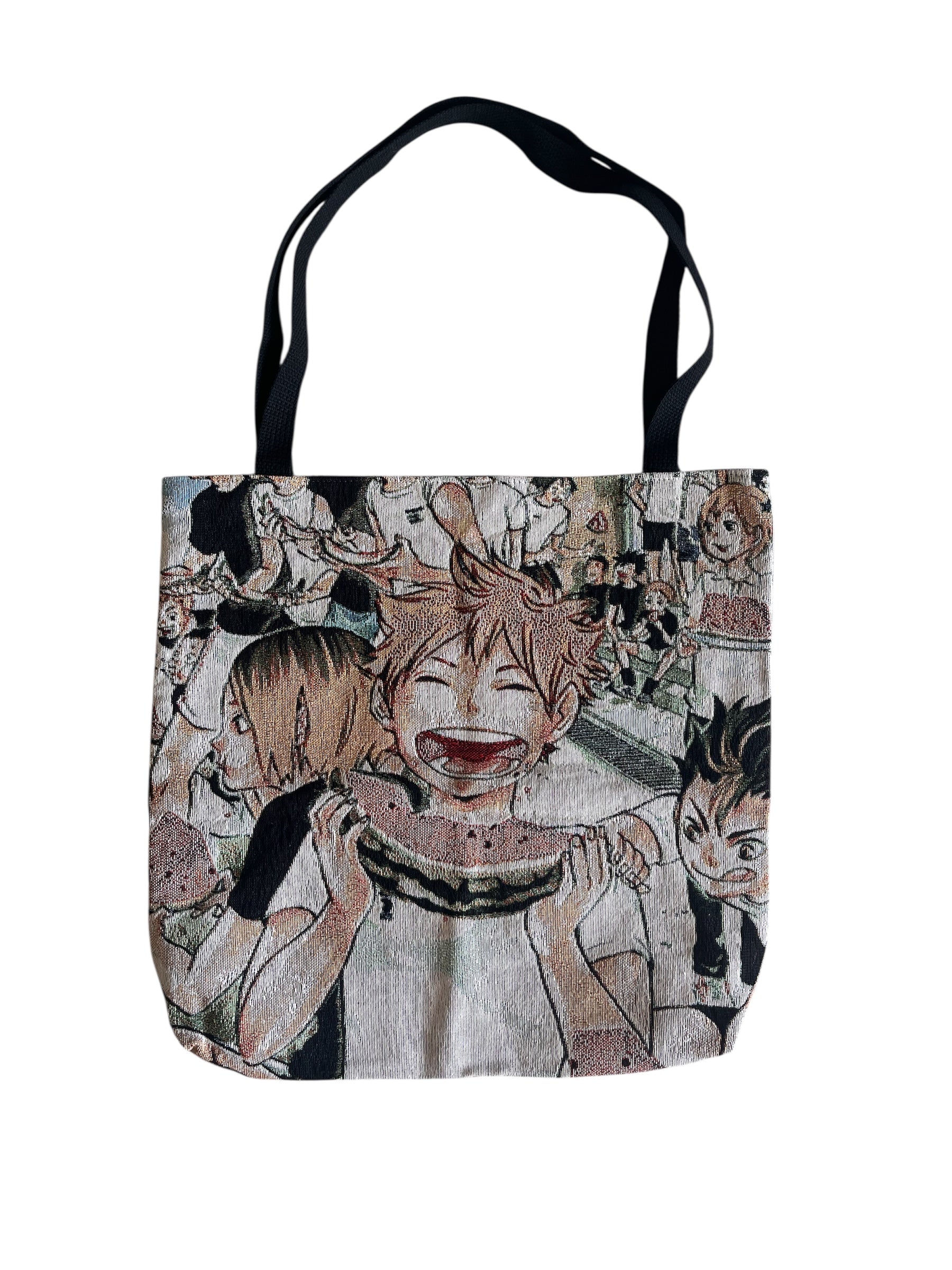 Woven manga totes  (ships in 1-week)