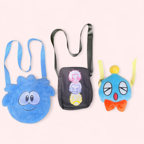 Cartoon bags (preorder / read below)