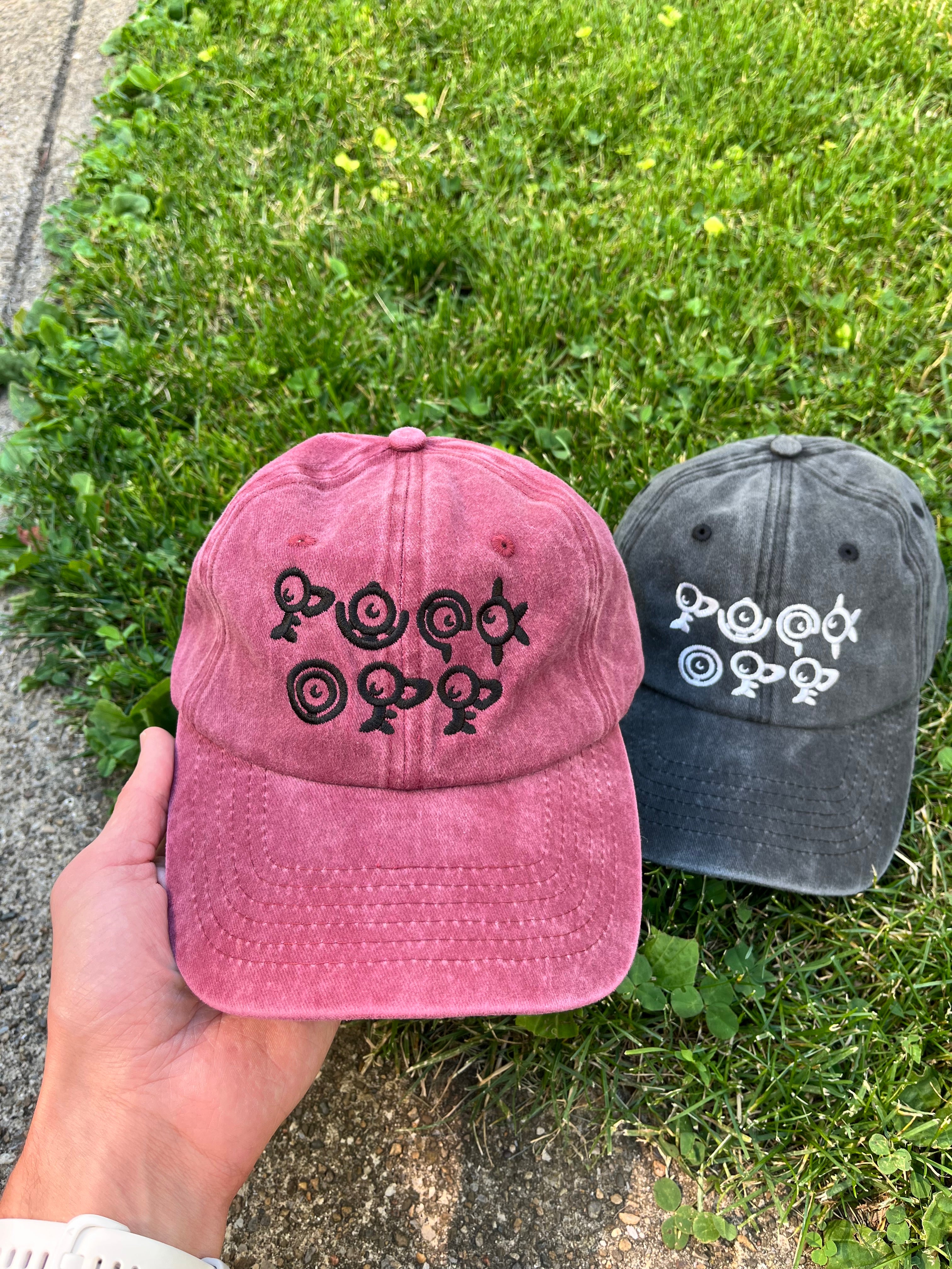 Unown hats (read below for instructions 👇)