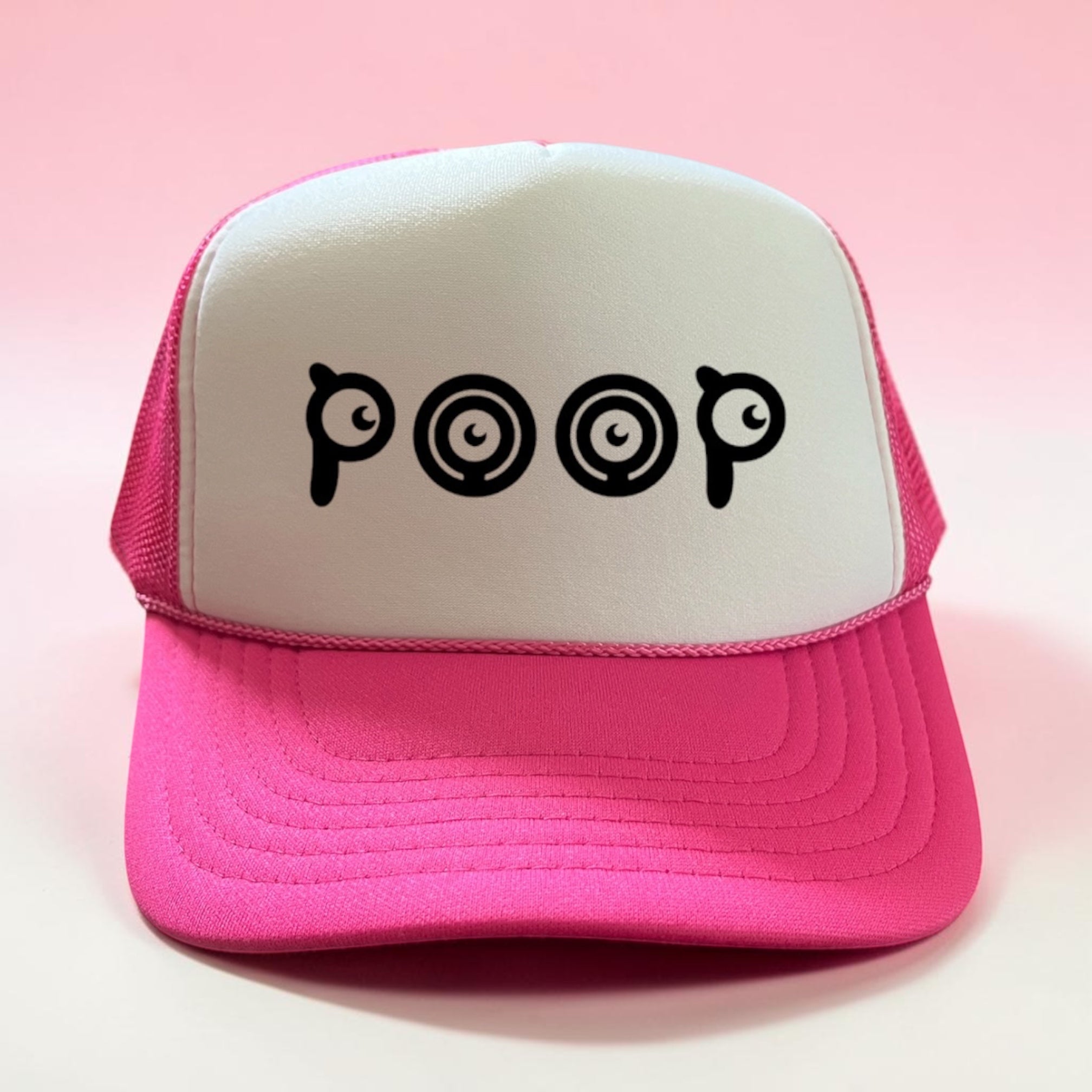 Custom Unown trucker hat